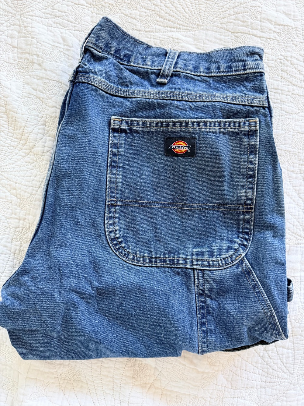 Dickies Men’s Blue Relaxed Carpenter Jeans